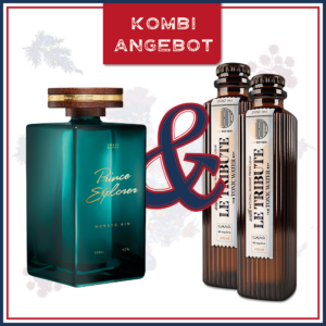 Prince Explorer Monaco Gin 50cl + Le Tribute Tonic 2x 20cl *Kombopack*